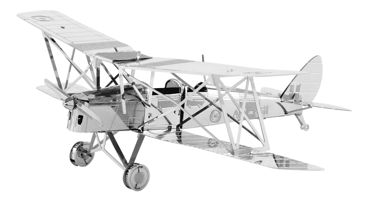 Metal Earth - De Havilland Tiger Moth - Steel Model Kit