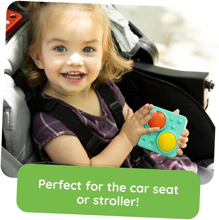 PlayTab - Set 4 Tiles - Magnetic - Fat Brain Toy Co. - 12 Months +