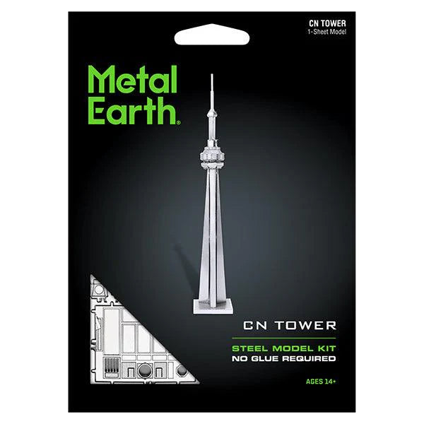 Metal Earth - CN Tower - Steel Model Kit - 1 Sheet Model