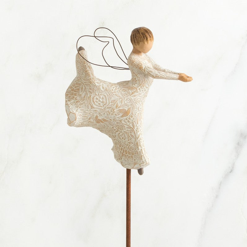 Willow Tree: Nativity Collection - Dance of Life - Flying Angel with embossed accents
