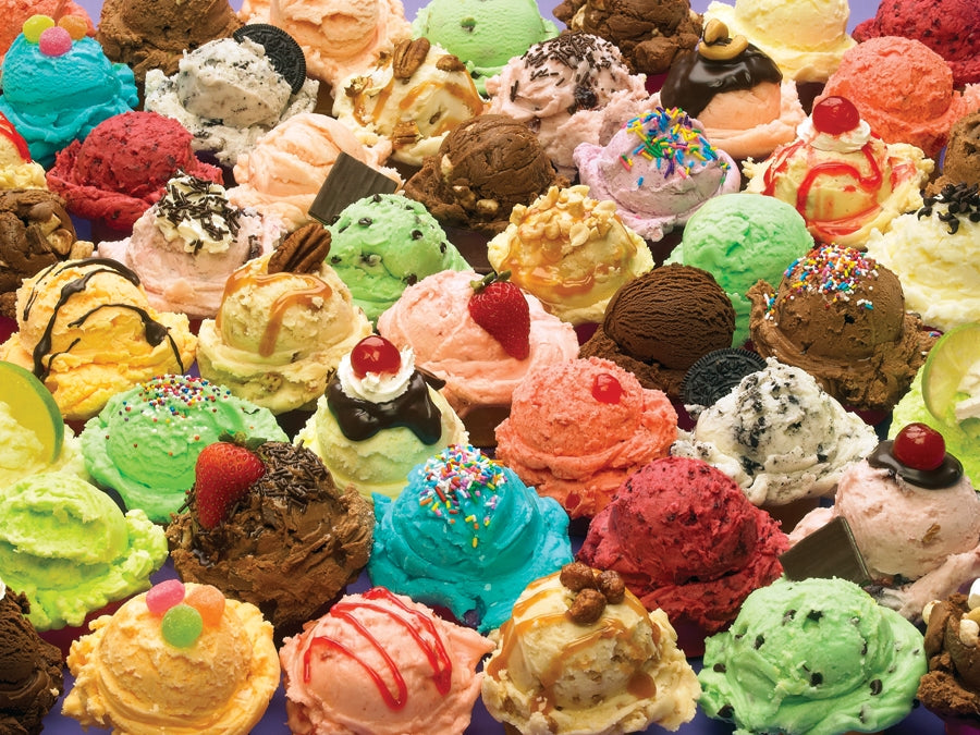 More Ice Cream - Family Pieces - 350 Piece Cobble Hill Puzzle