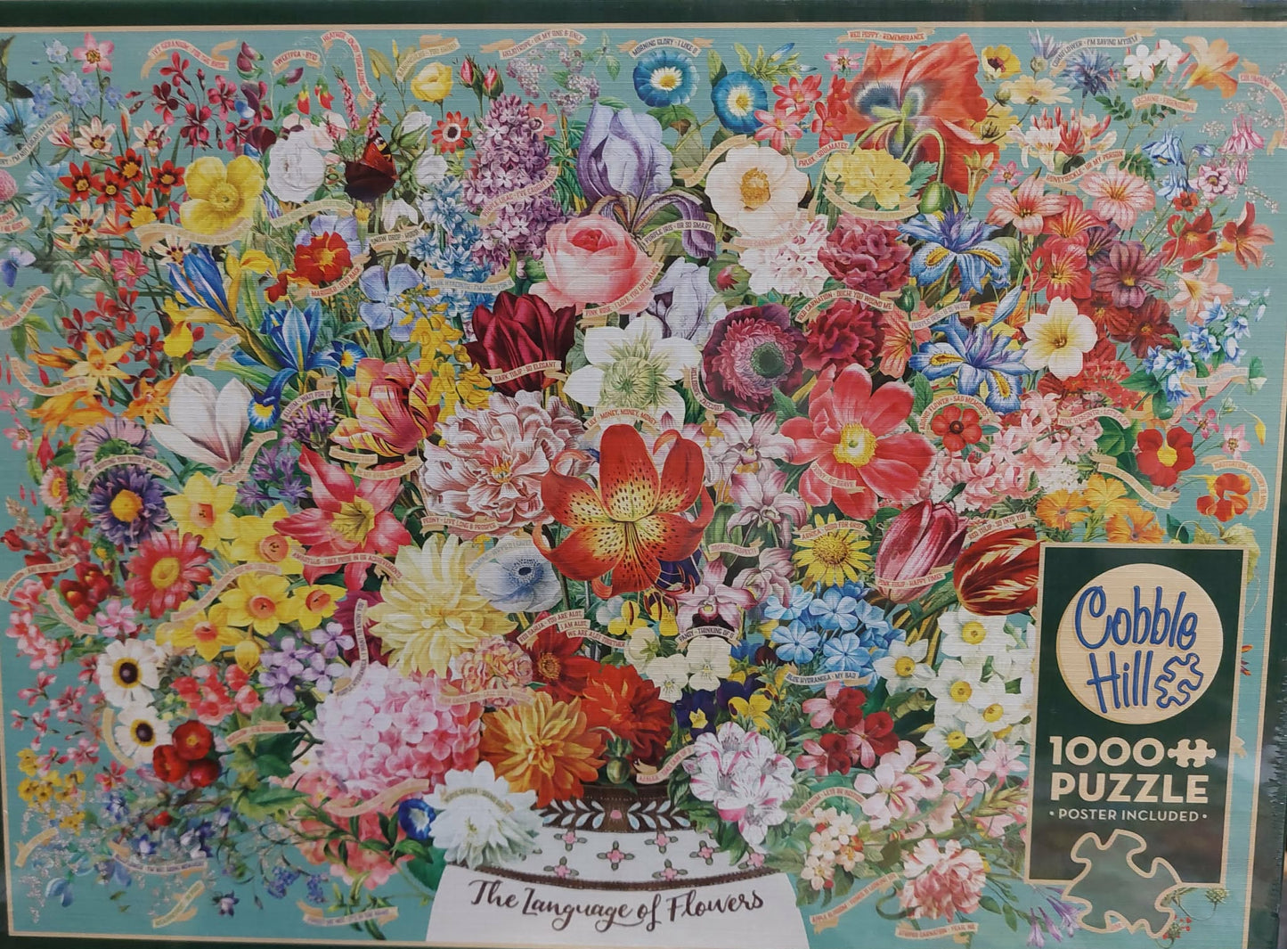 The Language of Flowers - 1000 Piece Cobble Hill Puzzle