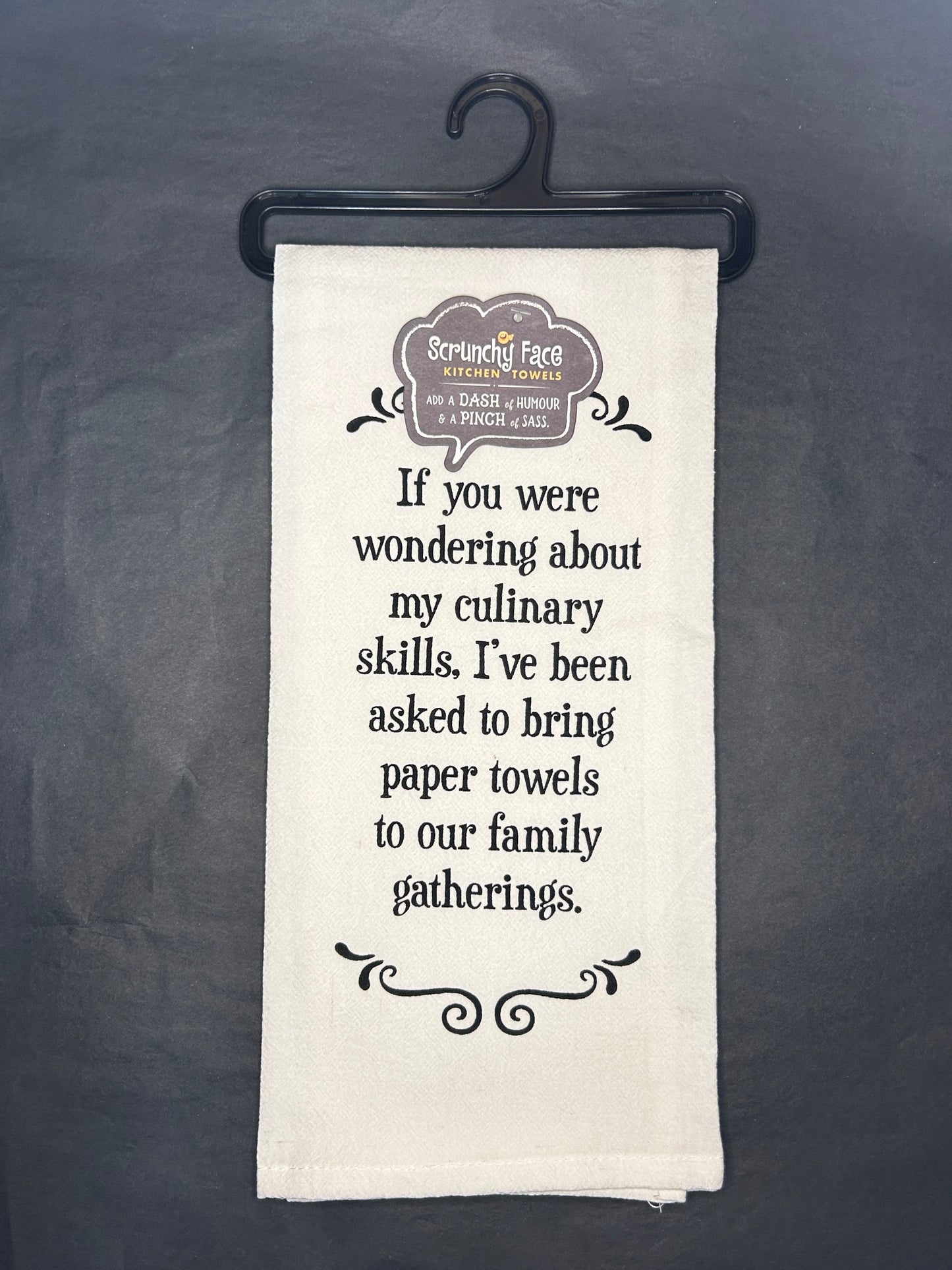Kitchen Towel - Culinary Skills - 100% Cotton