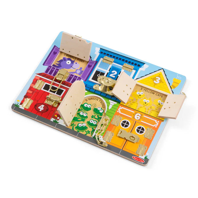 Latches Board - Wooden - Melissa & Doug