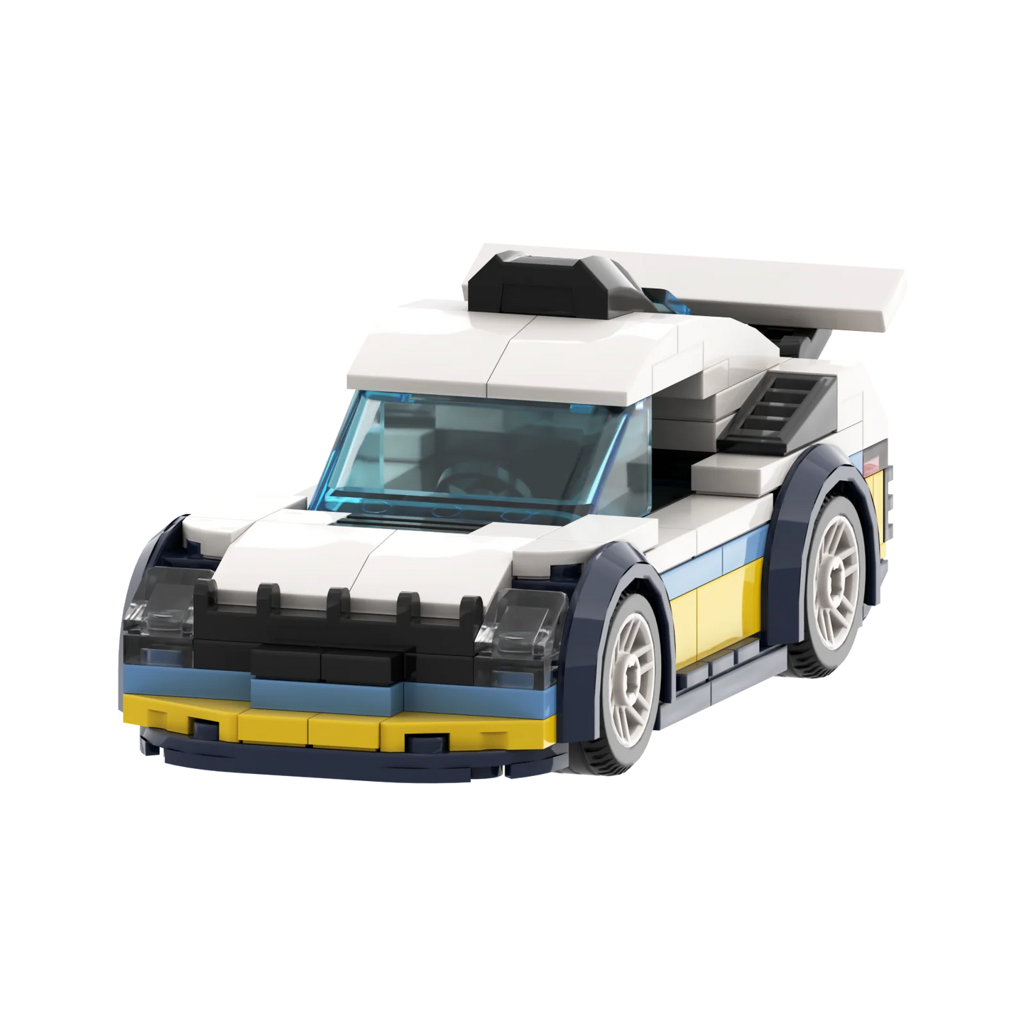 Brixies Plus - Rally Racer - LEGO Brand Compatable