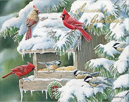 Lang Christmas Cards - Cardinal Christmas - 18 per Box