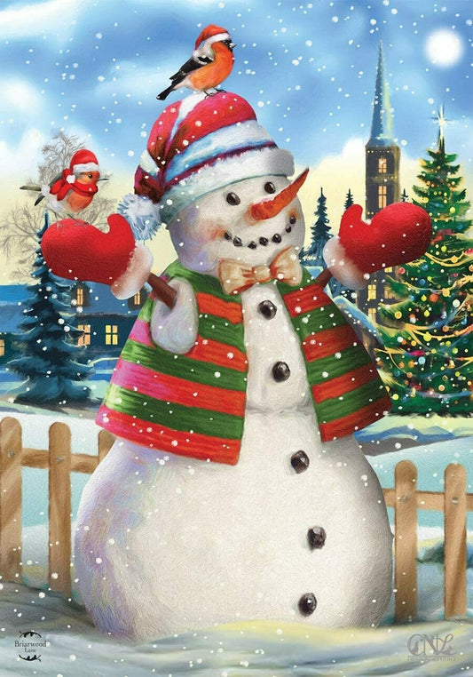 It's Snowing - Garden Flag - 12.5 " x 18" - Briarwood Lane