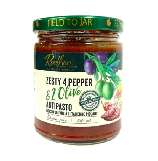 Zesty Antipasto 4 Pepper and Olive