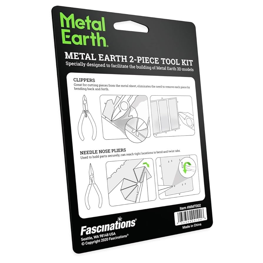 Metal Earth - Tool Kit - Medium Carbon Steel - Drop Forged and Heat Treated