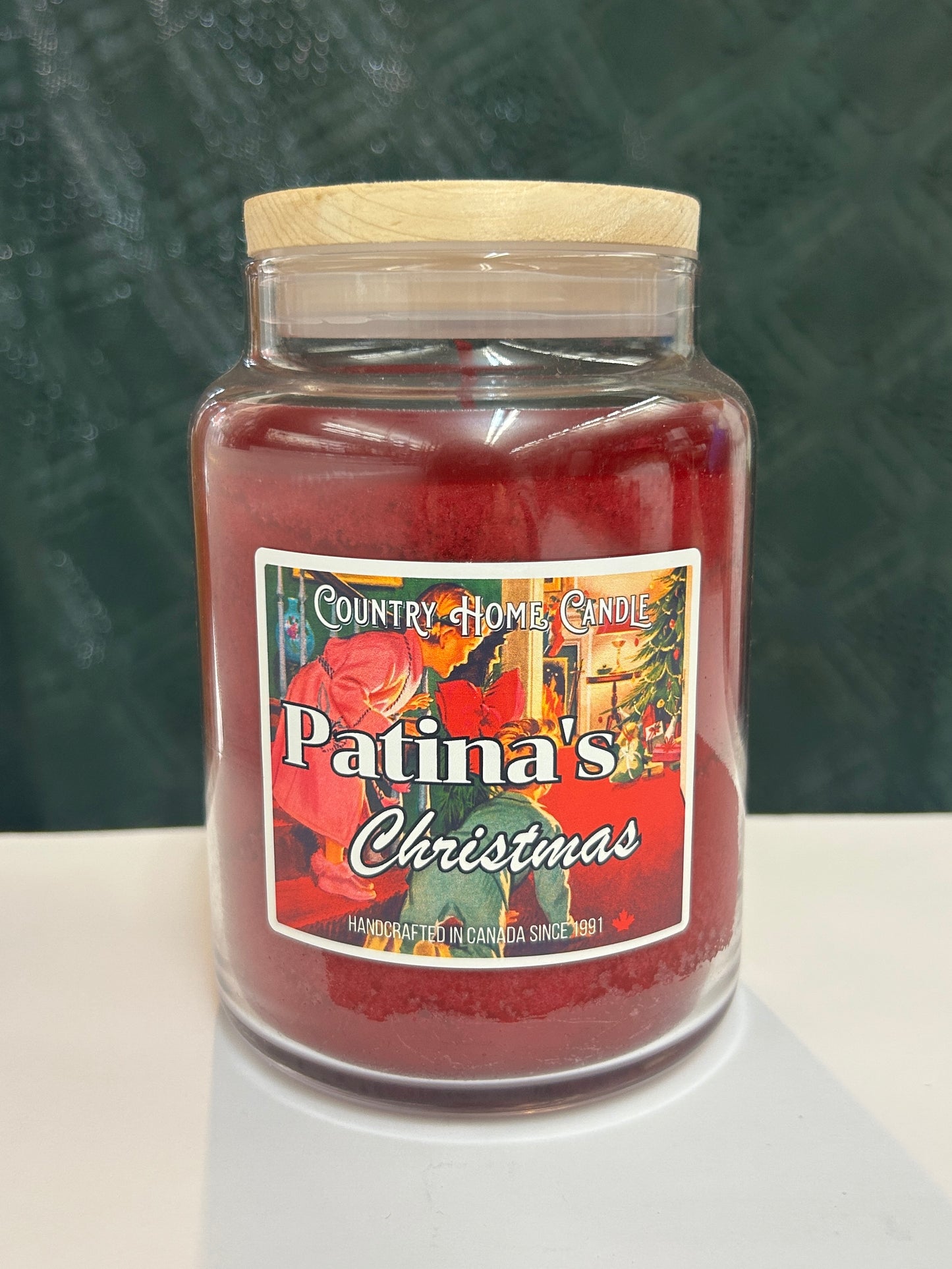 Patina's Christmas - Large Jar - Country Home Candle