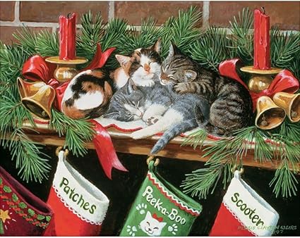 Lang Christmas Cards - Waiting for Santa - 18 per Box