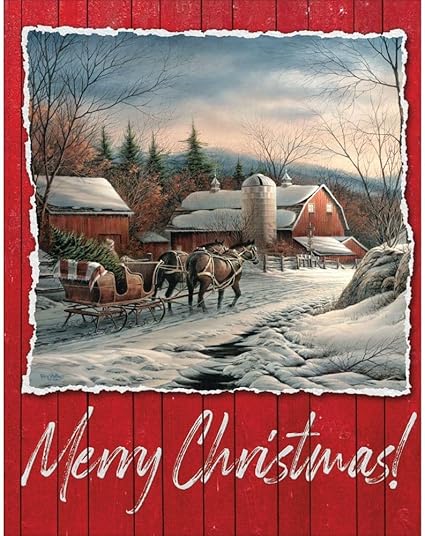 Lang Christmas Cards - Coming Home for Christmas - 18 per Box