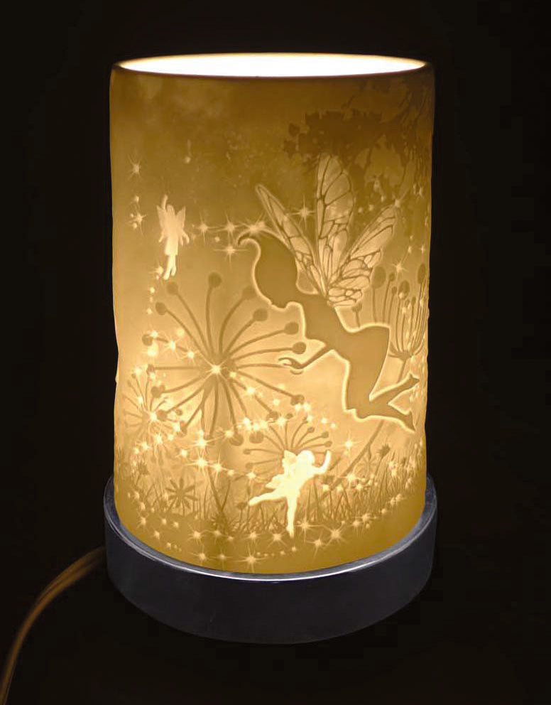 Touch Sensor Lamp - Fairy Fine Porcelain Art - Fragrance Warmer