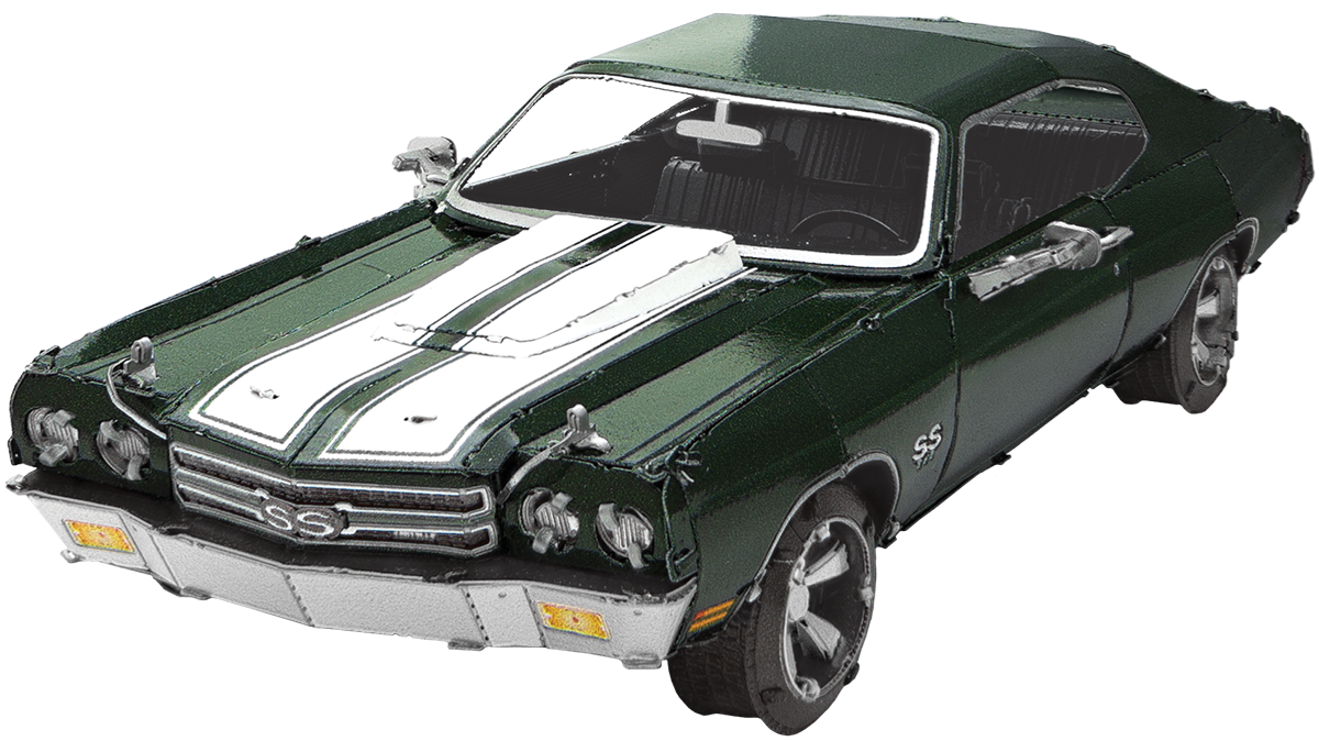 Metal Earth - 1970 Chevy Chevelle - 1:42 Scale - Steel Model Kit - 3.5 Sheet Model