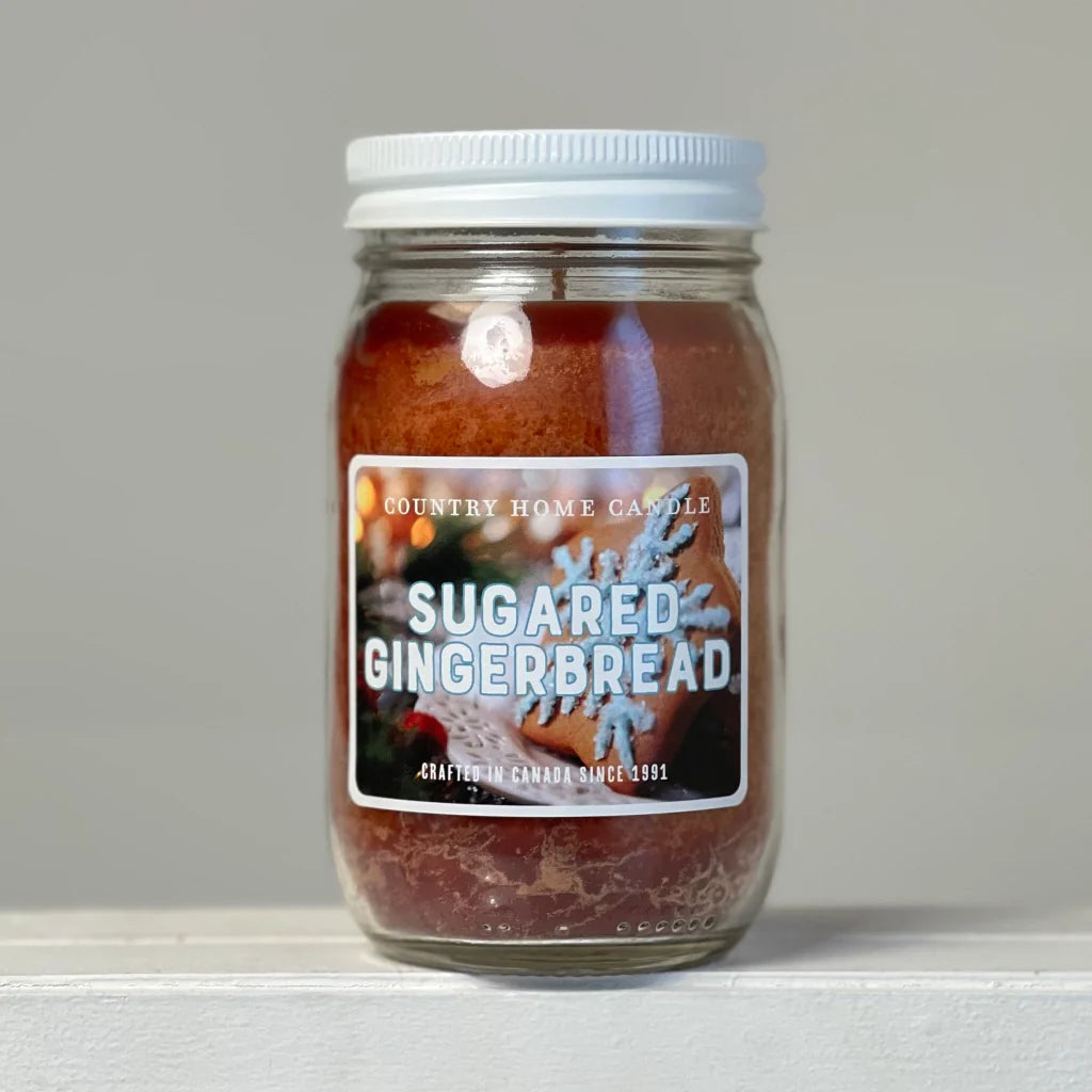Sugared Gingerbread - Small Jar - Country Home Candle