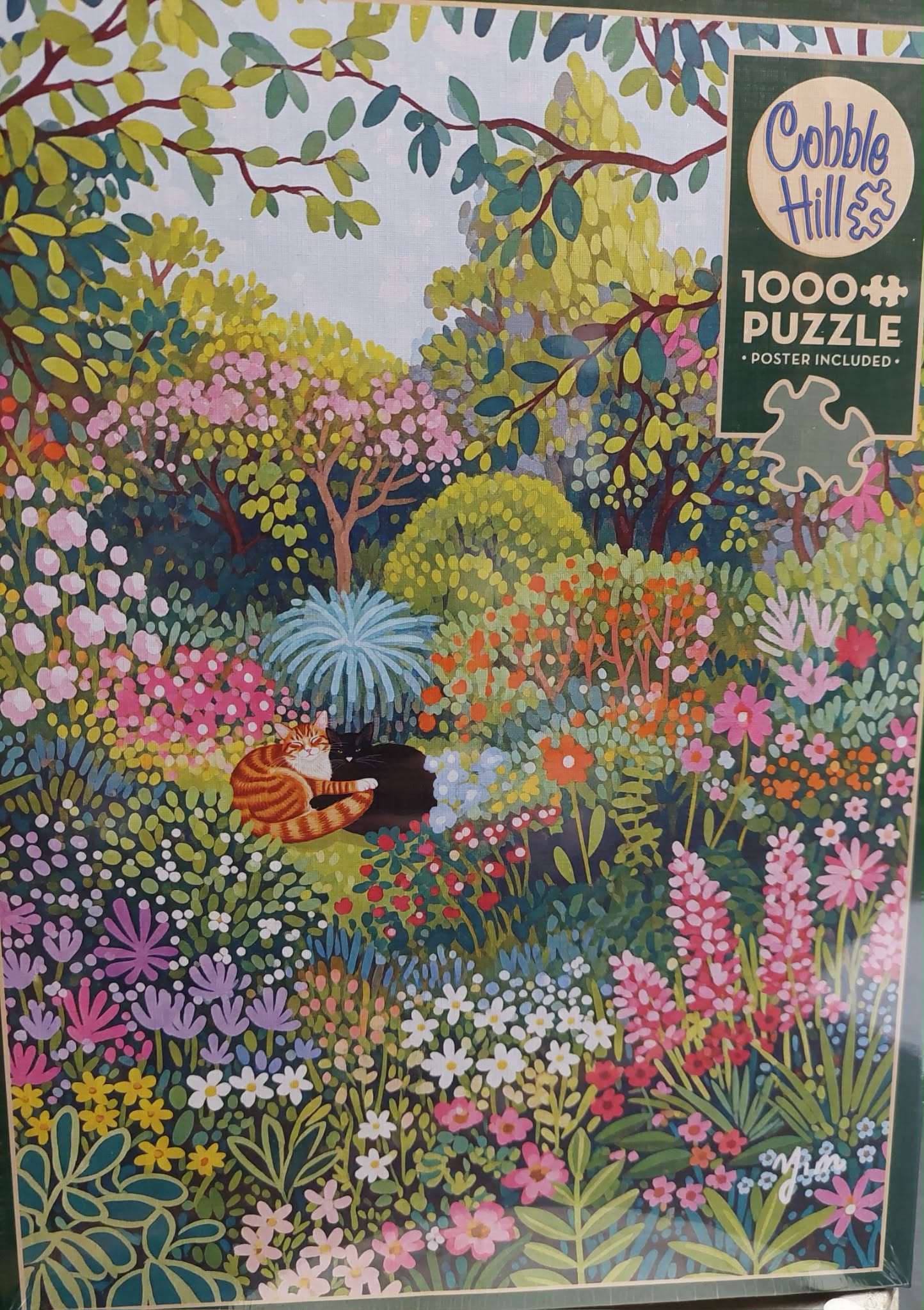 In the Garden - 1000 Piece Cobble Hill Puzzle