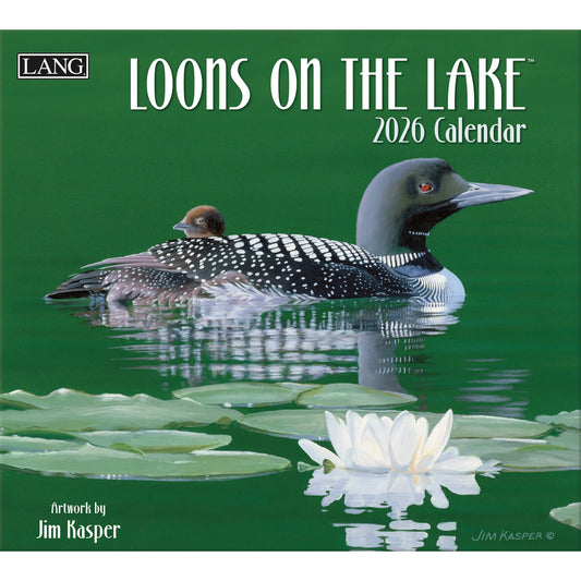Lang Calendar - Loons on the Lake - Jim Kasper