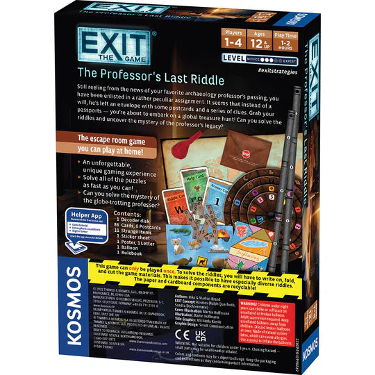 Exit - The Professor's Last Riddle