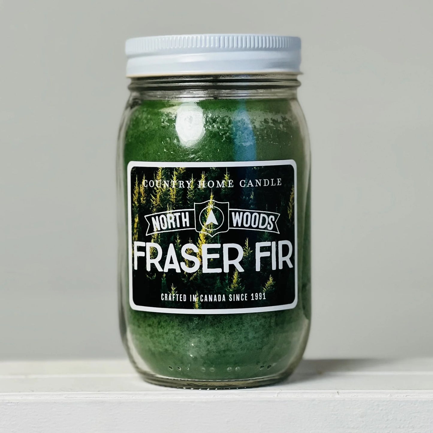 North Woods Fraser Fir - Small Jar - Country Home Candle - 16oz