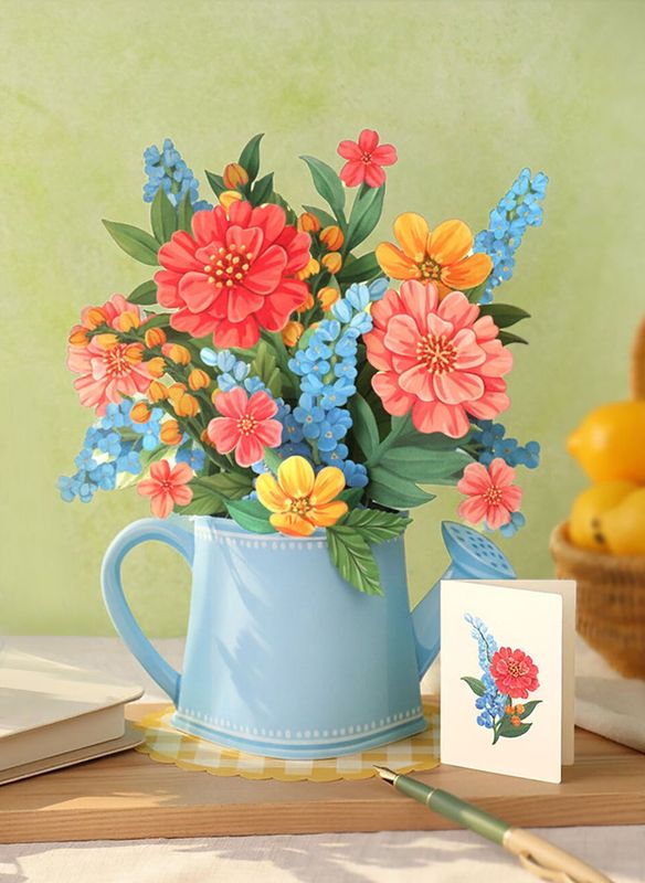 Flower Bouquet Popup Card - Sprinkle of Sunshine - Fresh Cut