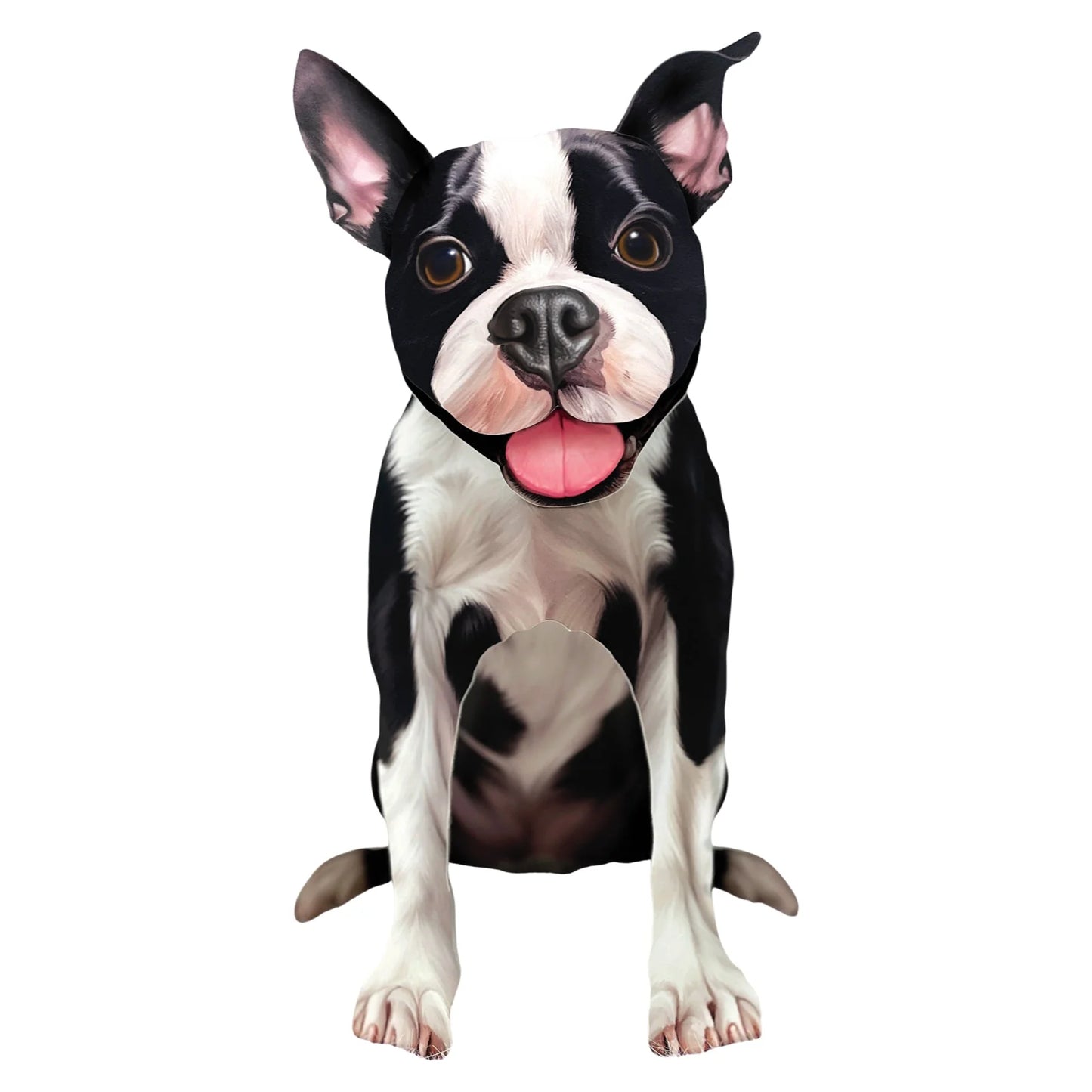 Pop up Pup Card - Boston Terrier - Fresh Cut
