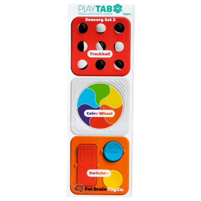 PlayTab - Set 2 Tiles - Magnetic - Fat Brain Toy Co. - 12 Months +