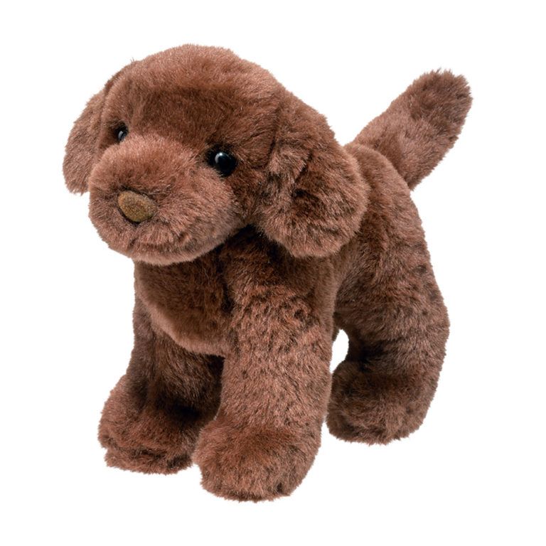Sylvia - Chocolate Lab Dog - 7 inch - Douglas Plush
