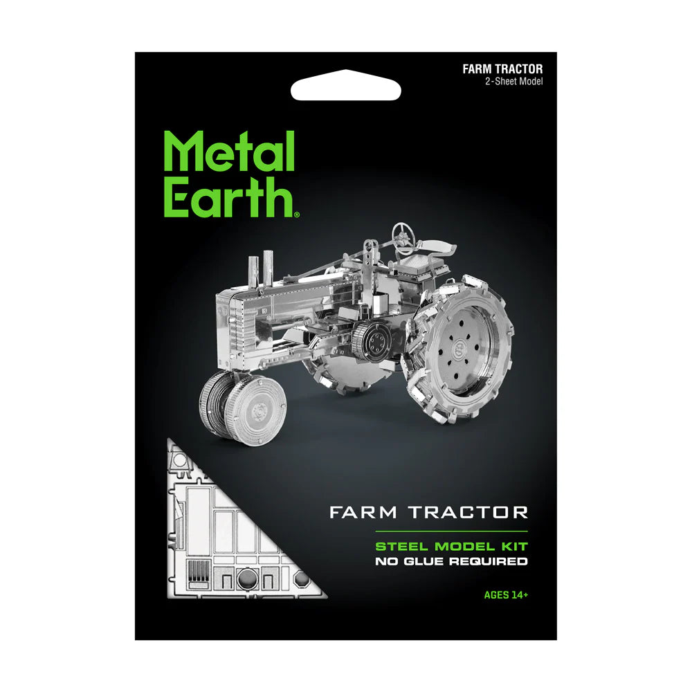 Metal Earth - Farm Tractor - Steel Model Kit