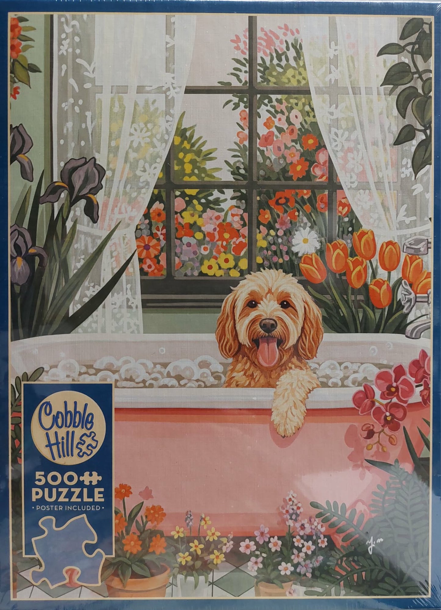 Bloom and Bubbles - 500 Piece Cobble Hill Puzzle
