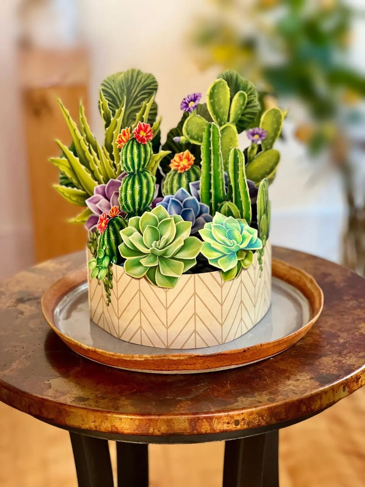 Popup Botanicals Card - Cactus Garden - Fresh Cut