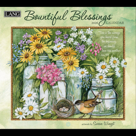 Lang Calendar - Bountiful Blessings - Religious Scripture - Susan Winget