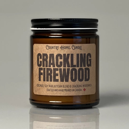 Wood Wick - Crackling Firewood - Country Home Candle