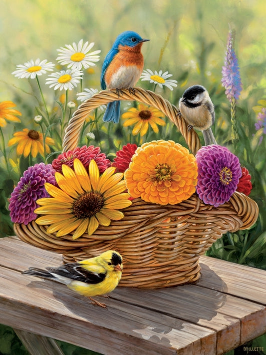 Summer Bouquet - 1000 Piece Cobble Hill Puzzle