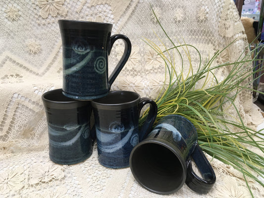 Large Mug, Blue Stone - Pavlo Pottery - Canadian Handmade