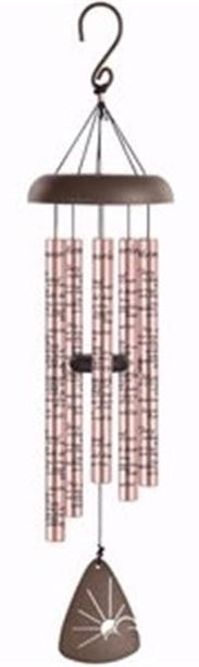 Chime - 30" - Memories - "They Remind Us of People and Things We Hold Dear" - Copper Tubes
