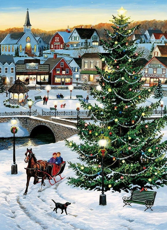 Village Tree - 1000 Piece Cobble Hill Puzzle
