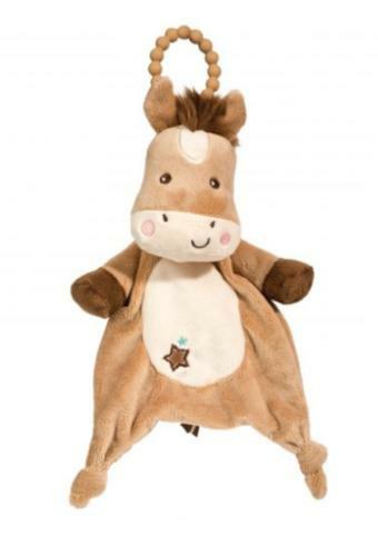 Horse Star Pony - Teether Blanket - Lil' Sshlumpie - 13 inch - Douglas Baby