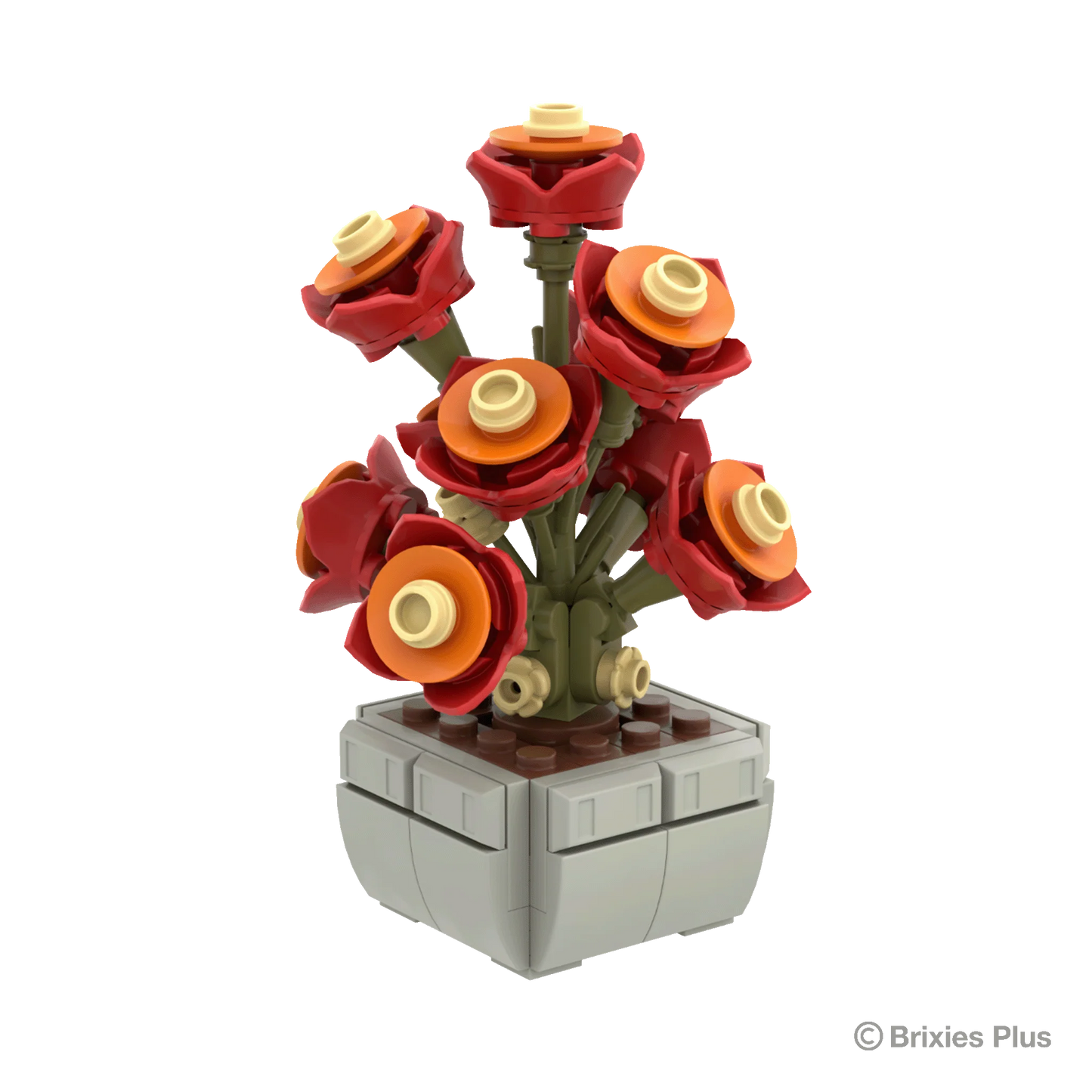 Brixies Plus Flowers - Sunset - LEGO Brand Compatable