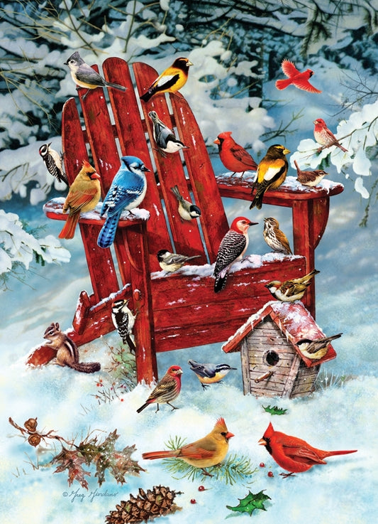 Adirondack Birds - 1000 Piece Cobble Hill Puzzle
