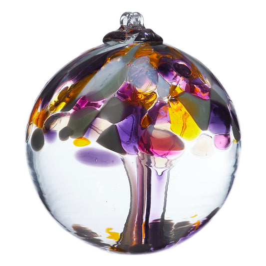 2" Tree of Enchantment Friendship Ball - Grandparents - Canadian Blown Glass