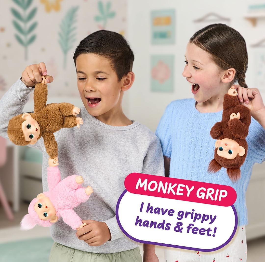 My Baby Monkey Mini - Chikki Cherry - Little Live Pets