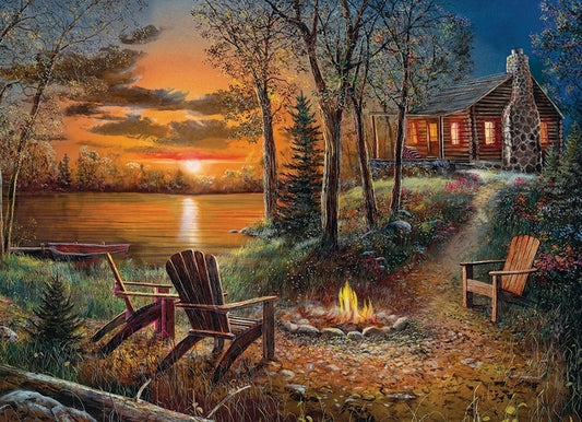 Fireside - 500 Piece Cobble Hill Puzzle