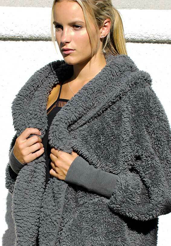 Nordic Beach Body Wrap - Koala Grey - One Size