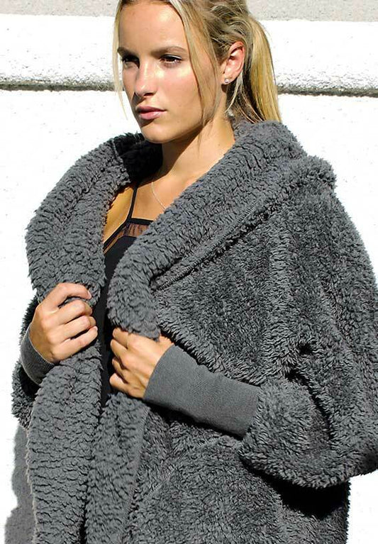 Nordic Beach Body Wrap - Koala Grey - One Size