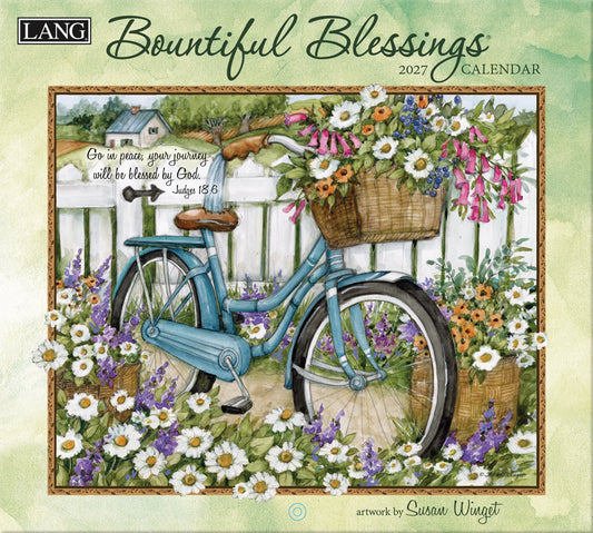 Lang Calendar - Bountiful Blessings - Religious Scripture - Susan Winget