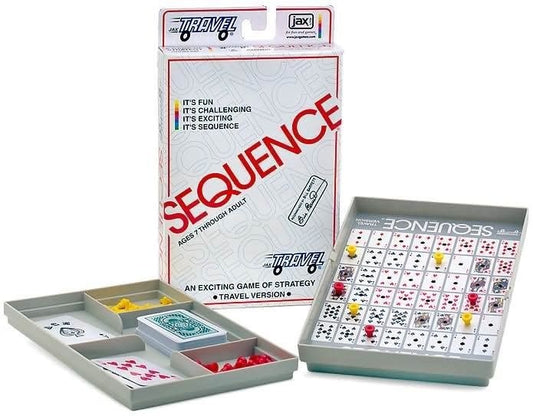 Sequence Travel - ages 7 and up, for 2  players