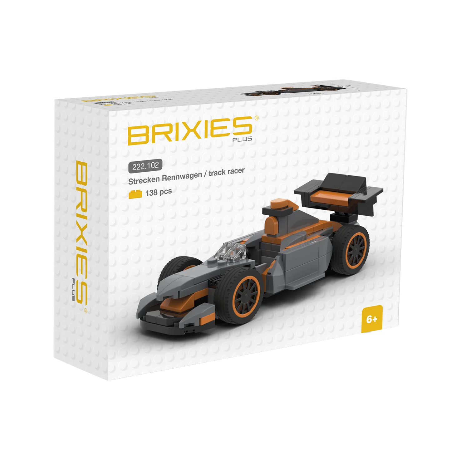 Brixies Plus - Track Racer - LEGO Brand Compatable