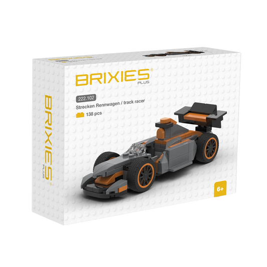 Brixies Plus - Track Racer - LEGO Brand Compatable