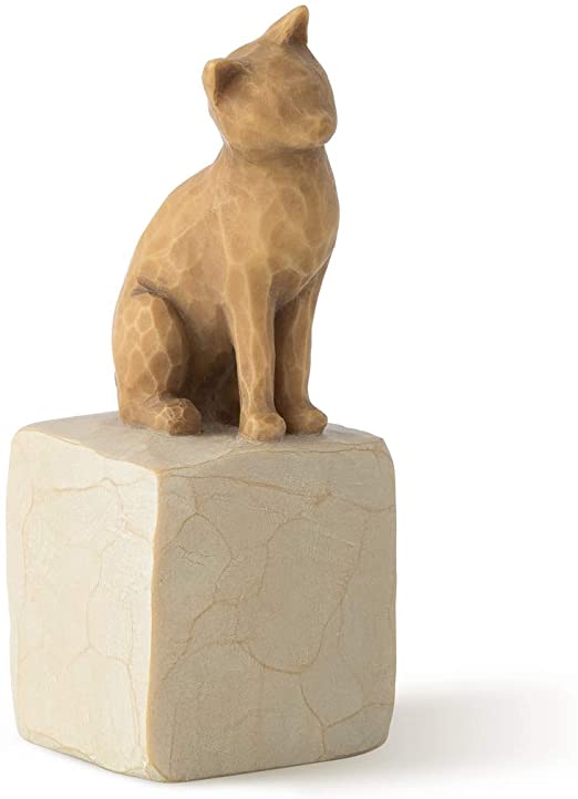 Willow Tree: Love My Cat - Light Brown Cat