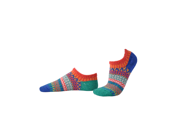 Cayenne - Large - Mismatched Ankle Socks - Solmate Socks